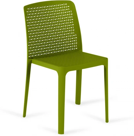 Стул уличный Bottega ОГОГО Обстановочка! (Пластик/Зеленый) арт.926897