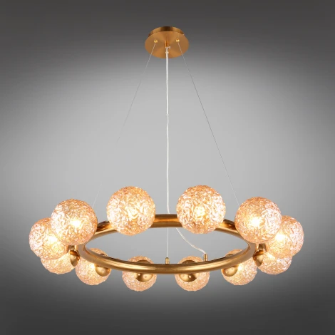 Подвесная люстра Aployt Ola APL.764.03.12 (220V, на тросе, шарики)