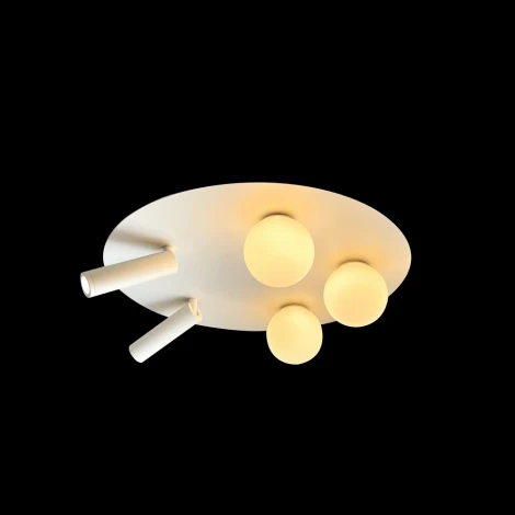 Потолочный светильник круглый iLedex Telescope D4774-40 SWH (220V, шарики)