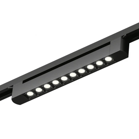 Трековый светодиодный светильник однофазный Wolta WTL-20W/04B 220V 20Вт 4000К IP40 черный