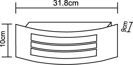 Настенный светильник уличный Globo CORNUS 32094 (220V)