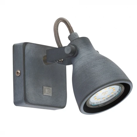 Спот Arte Lamp Gotto A9189AP-1GY (220V, выключатель, круглые)