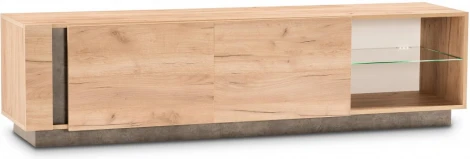 Модульная гостиная Арчи комплектация 2 (Арчи дуб золотой craft / камень темный U3705 комплектация 2) Mobi арт.375240