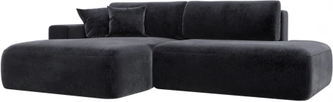 Диван угловой Лига-036 НПБ Модерн левый угол Лига Диванов (Велюр) арт.127783L