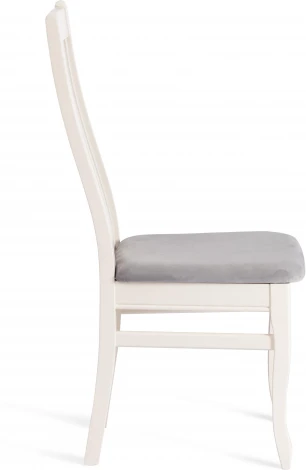 Стул DOLCE мягкое сидение (Бук /Белый)