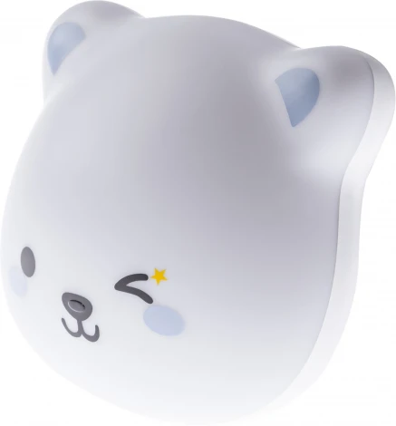 Ночник светодиодный с выключателем регулировкой цветовой температуры и яркости зарядка от USB ЭРА NLED-466-1W-W