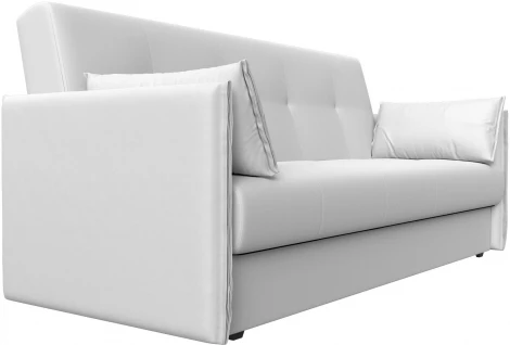 Диван-книжка Лига-018 (Белый/Экокожа) Лига Диванов арт.117885