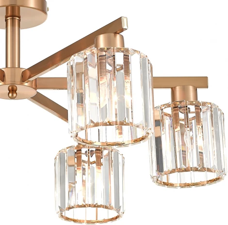 Потолочная люстра на штанге Adorn 692/6P Сopper E27 60W (220V)