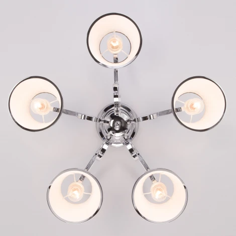 Потолочная люстра Eurosvet Tessa 60088/5 хром (220V)