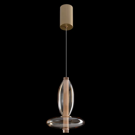 Светильник подвесной Crystal Lux QUASAR SP7W LED AMBER (220V, на проводе)