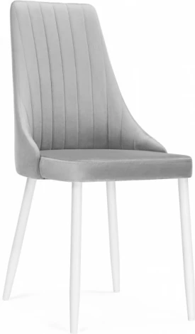 Стул на металлокаркасе Кора (Кора светло-серый / белый) Notta арт.517126