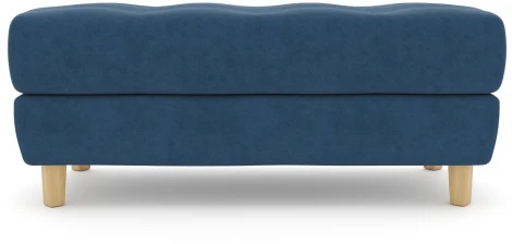 Банкетка Arsko Герберт синий велюр