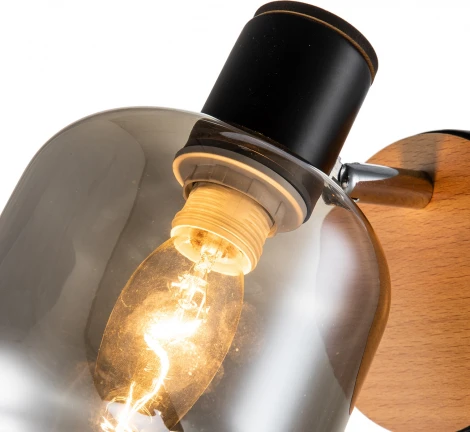 Спот Escada Hugge 10177/1A Black (220V)