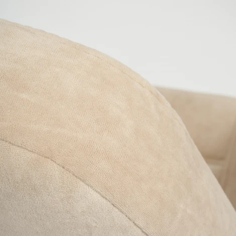 Кресло СН747 бежевый (флок)