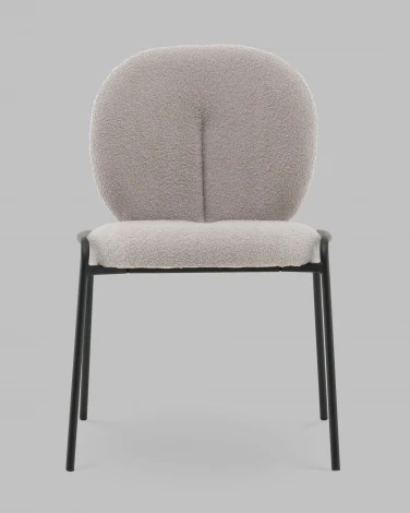 Стул Моллек букле светло-серый Stool Group арт.УТ000041521