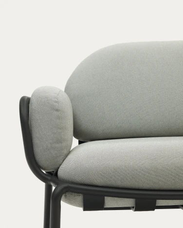 Диван уличный La Forma (ex Julia Grup) Joncols (Серый/ Пенополиуретан)