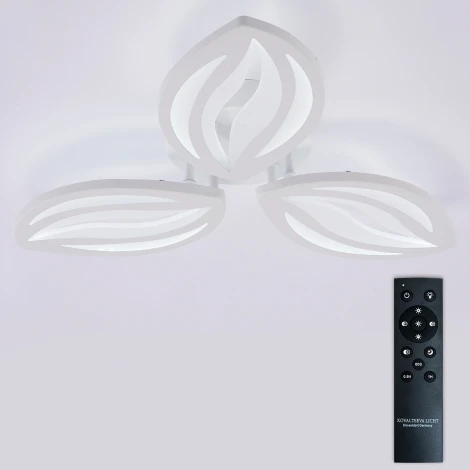 Потолочная люстра светодиодная с пультом ДУ 60W, белый, LED Natali Kovaltseva Sm LED LAMPS 81456