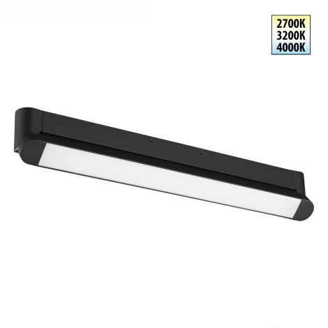 Светильник накладной с перекл. цв. температуры Novotech Iter 359800  черный IP20 LED 24W 180-265V 2700К/3200К/4000К