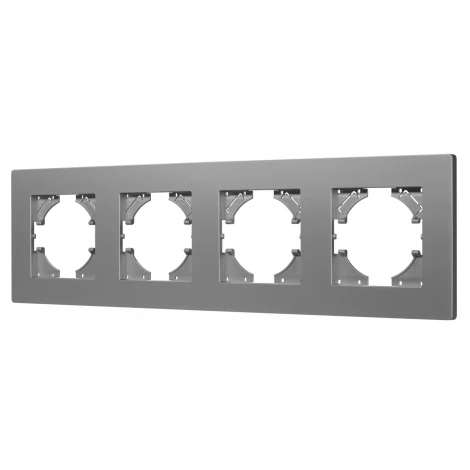 Рамка пластиковая FRM-PERIO-PL-4-GR (Arlight) 049760