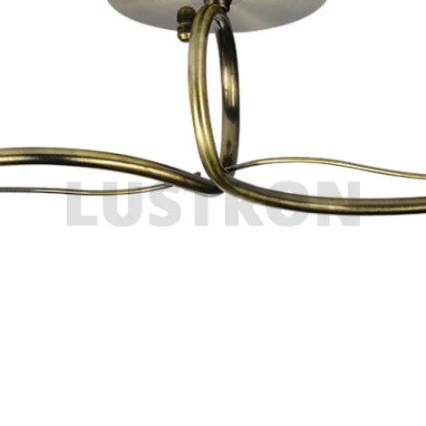 Потолочная люстра IDLamp Brunilda 237/2PF-Oldbronze