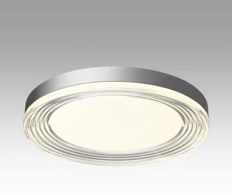 Светильник настенно-потолочный Sonex металл/акрил/серебро/прозрачный Sonex Mitra 7728/112L LED 112Вт INFINITA (220V, круглые)