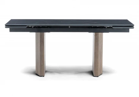 Кухонный стол Woodville Монерон 180(240)x90 shakespeare black / орех кантри