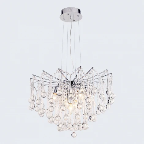 Подвесная люстра хрустальная Modelux MODELUX ML.6761.6 CR