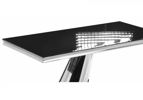 Стол на тумбе Woodville Kolonel черный 15307