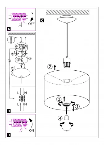 Подвесной светильник Eglo Maserlo 31602