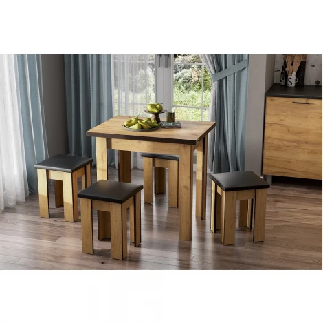 Стол обеденный Арника раскладной СО 3, дуб золотой