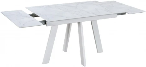 Стол обеденный DikLine WINGS Жемчужный Перито,Белый, Белый
