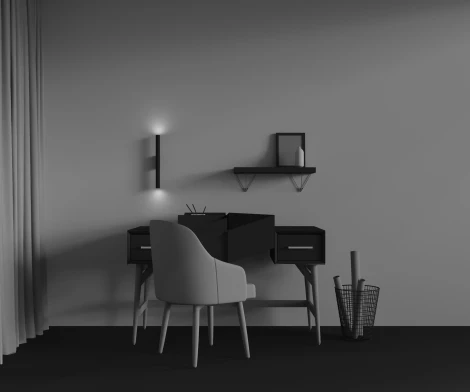 Настенный светильник Maytoni Calipso C082WL-12W2.7K-B