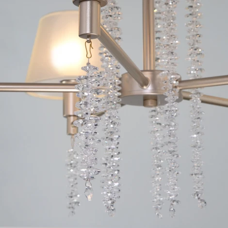 Подвесная люстра Eurosvet Charuel 60148/5 матовое золото (220V, на цепи)