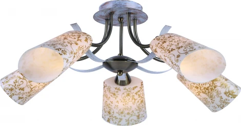 Потолочная люстра Arte Lamp Leticia A6212PL-5WG