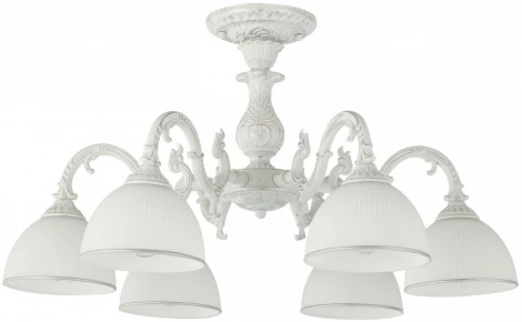 Потолочная люстра на штанге Arte Milano AM346410 346410/6 WT+SL (220V)