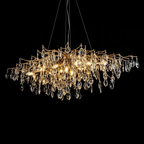 Подвесная люстра хрустальная Modelux MODESTYLE MS.2118.1200 BS
