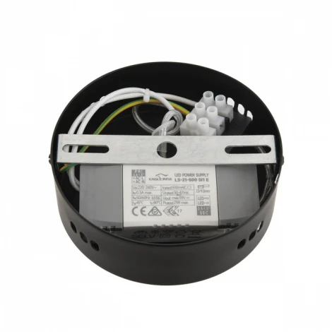 Бра/подвесной светильник Lumion Trendy 6556/15WCL черный/дымчатый, металл/акрил/стекло LED 15W 4000К 220V