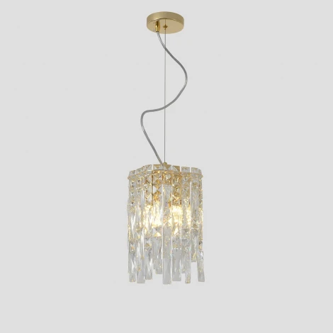 Подвесной светильник хрусталь Crystal Lux ABRIL SP2 GOLD