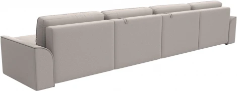 Диван п-образный Лига-048 НПБ лонг Лига Диванов (Замша) арт.128363