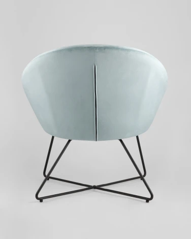 Кресло Stool Group Колумбия пыльно-голубое УТ000001784