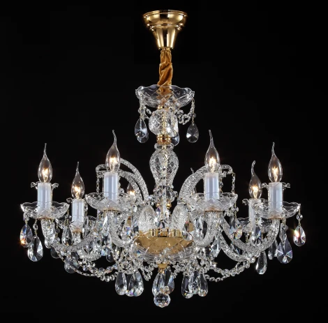 Подвесная люстра Maytoni Monogram 3 DIA907-PL-08-G