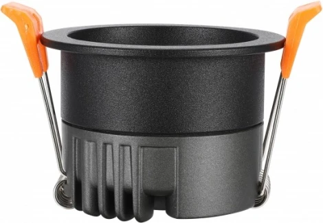 Встраиваемый светильник iLedex Mars 107-7W-D64-4000K-24DG-BK (220V, круглые)