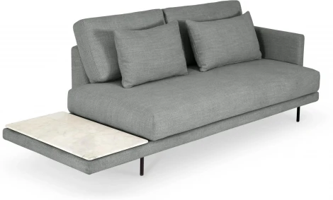 Кушетка Ricadi ОГОГО (арт.787117), (Ткань/Серый)