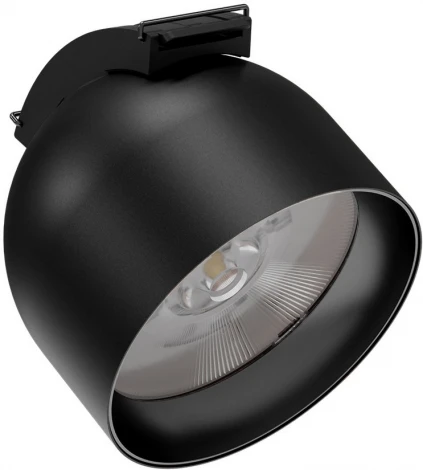 Трековый светодиодный светильник ременной Kink Light Сатори 6428,19 черный Led 9W