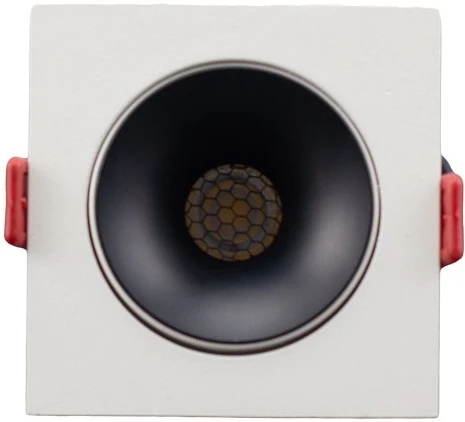 Встраиваемый точечный светильник AM Group AM480 BK+WH 7,7W