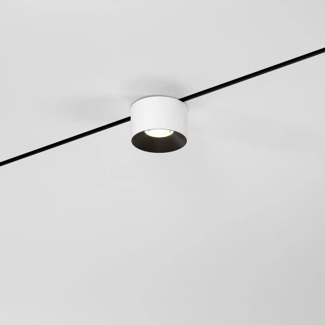 Трековый светильник магнитный Elektrostandard Mini Magnetic 85205/01 5W 3000K белый/черный (LED, 24V)