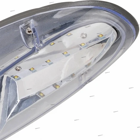 Светильник уличный консольный светодиодный Horoz, 1 плафон, серый, прозрачный