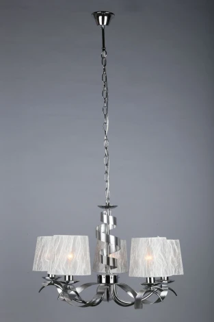 Подвесная люстра Omnilux Frosinone OML-61703-05 (220V, на цепи, ленточки)