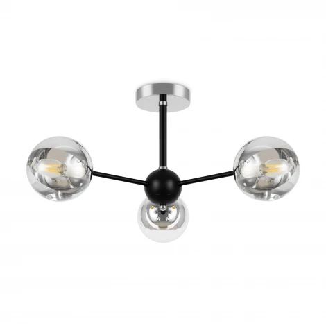 Потолочная люстра на штанге Freya Sonnet FR5271PL-03B шарики