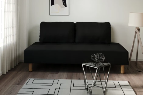 Диван Arsko Свельд Орто черная рогожка